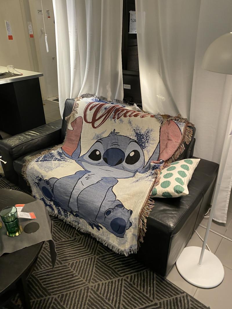 Børne Anime Legetøj |  Stitch Fra Lilo & Stitch Plakat, Sofa Tæppe, Dække Tæppe, Fleece Tæppe, Stitch Figur, Afslappende Legetøj Børne Anime Legetøj Børne Anime Legetøj