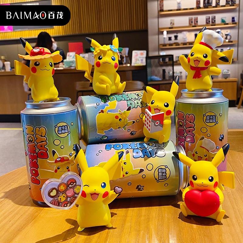 Trend Blind Box |  Original Pokémon Figurine Blind Box Pikachu Car And Office Toy Gift. Trend Blind Box Trend Blind Box